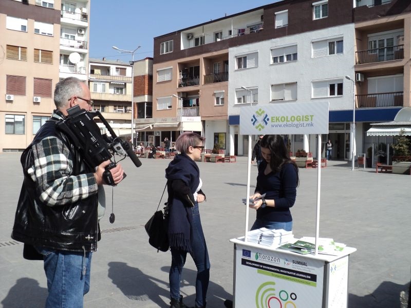 Проектот за еколошко новинарство претставен во Штип
