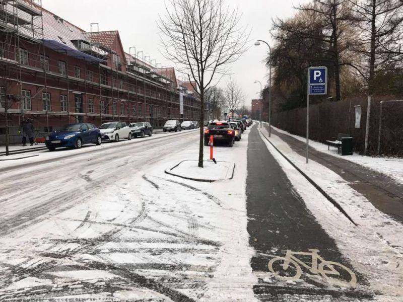 Во Копенхаген прво се расчистува за велосипедите 