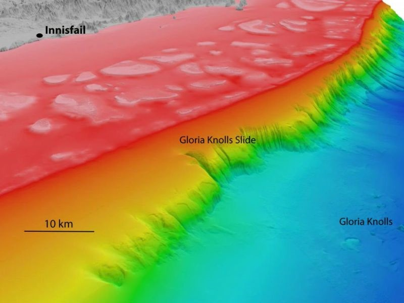 Во Австралија е откриено древно подводно свлечиште