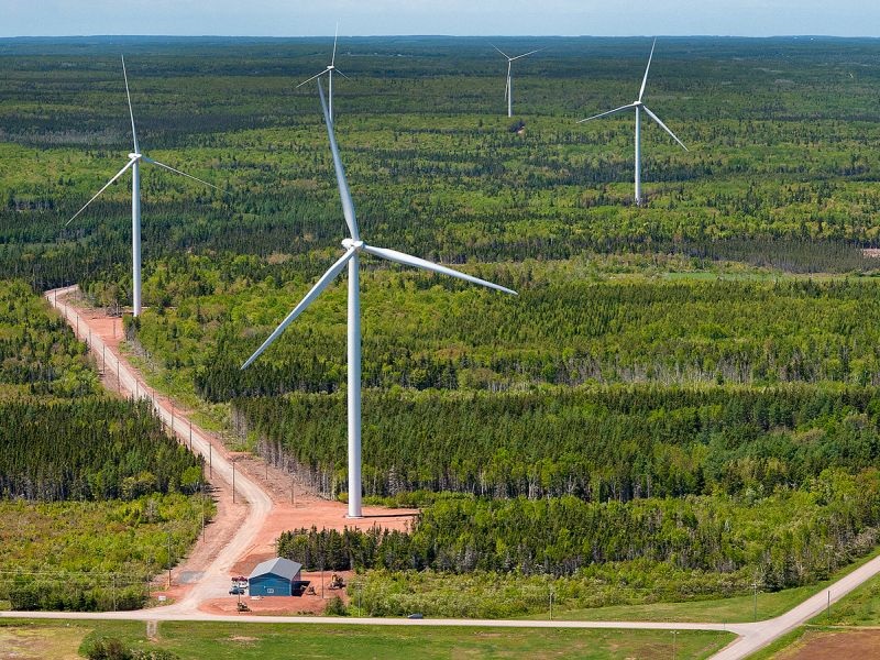 Ветерот за една деценија стана најголемиот извор на електрична енергија во Канада 