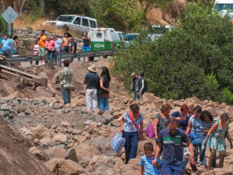 Од поројни дождови 1,4 милиони домаќинства во Чиле се без вода за пиење 