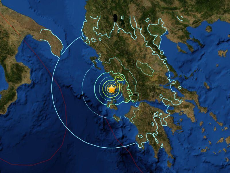 Умерен земјотрес во Грција 