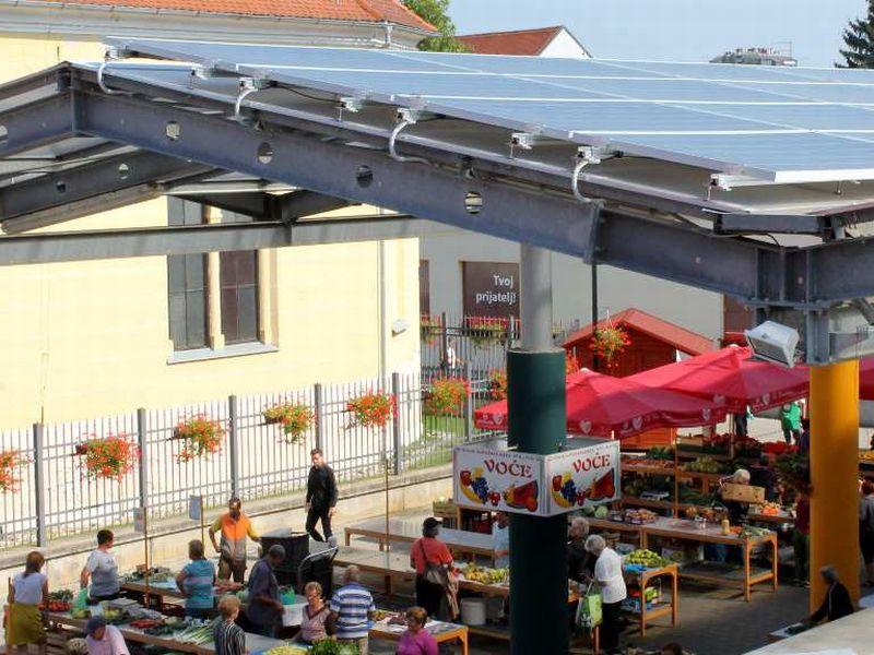 Пазарот во Вараждин стана и енергетски зелен