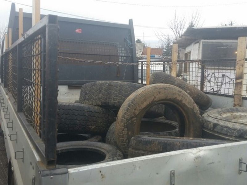 Акција за собирање отпадни гуми во Вардариште