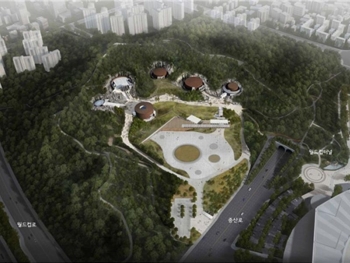Булевар претворен во парк во Јужна Кореја